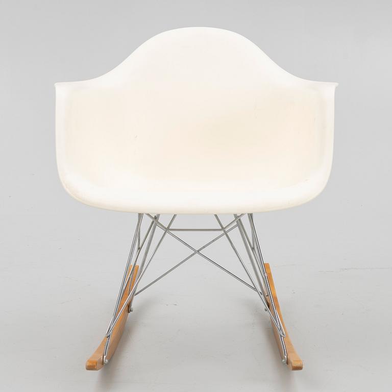 Charles & Ray Eames, an 'RAR' plastic armchair, Vitra, 2012.