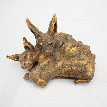 Aune Siimes, a signed Arabia sculpture.