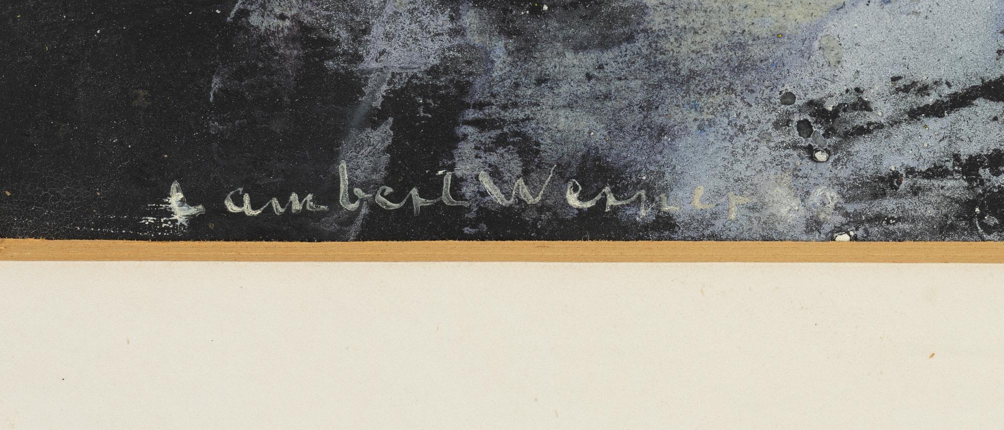 Lambert Werner, Untitled.
