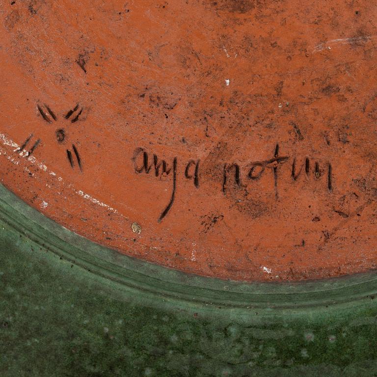 Anja Notini, fat, egen ateljé, Saltsjö-Boo.