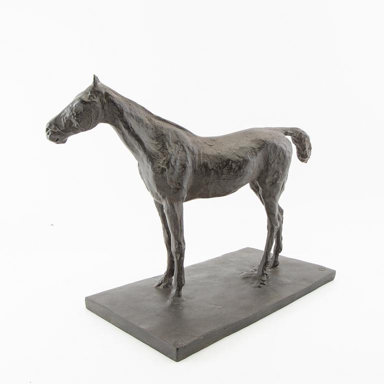 Edgar Degas, after, sculpture, "Horse".