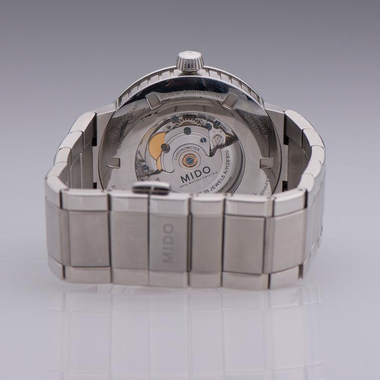 MIDO, Great Wall, automatic, chronometer, wristwatch, 42 mm.