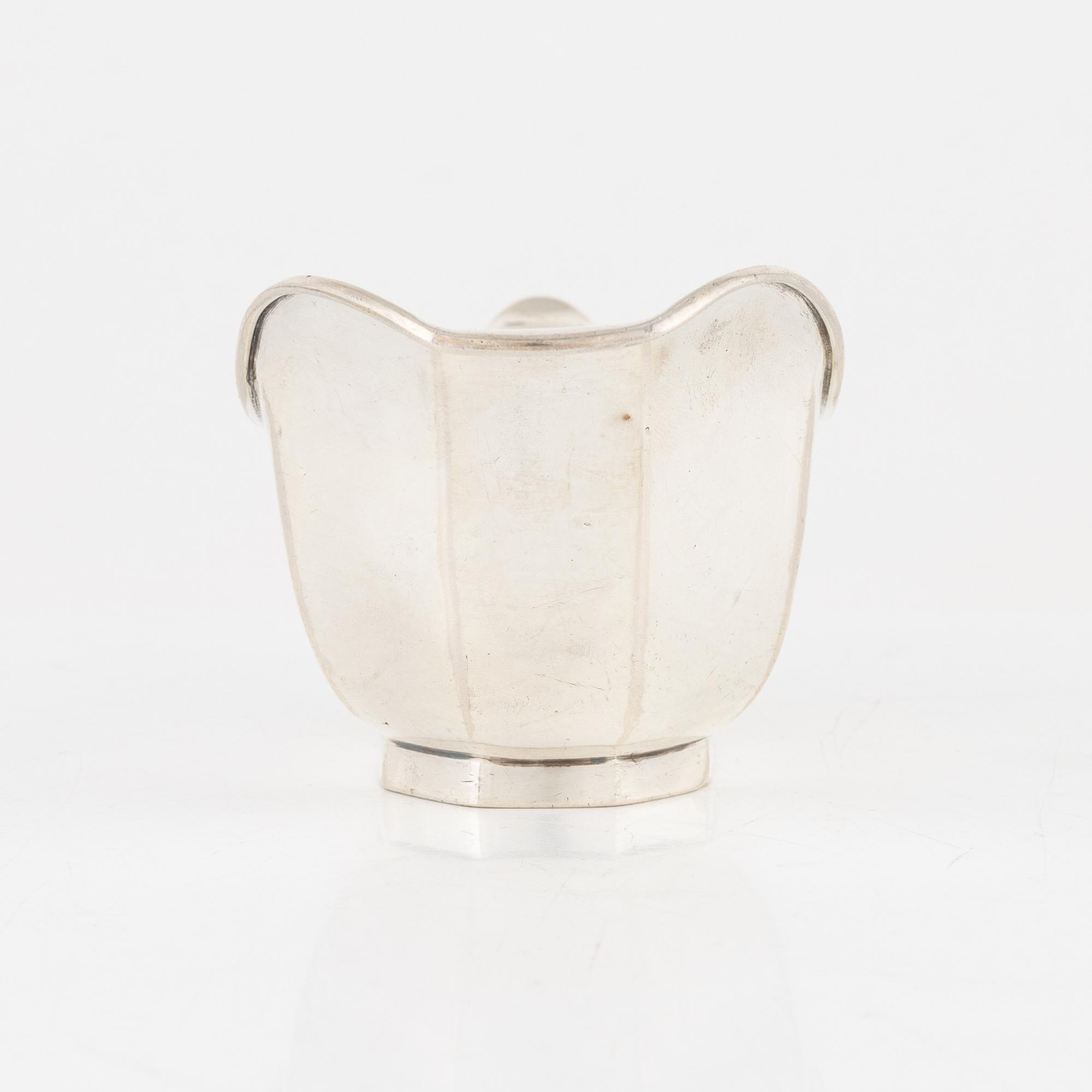 Jacob Ängman, gräddkanna, silver, GAB, Stockholm 1934.