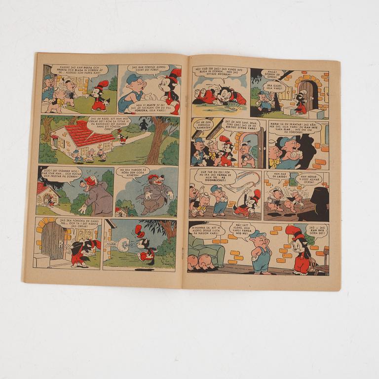 Comic book, "Kalle Anka & Co" No. 4, 1948.