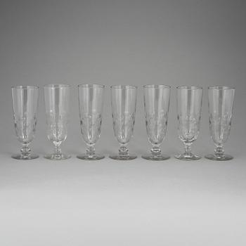 GLAS, 7 st, tidigt 1900-tal.