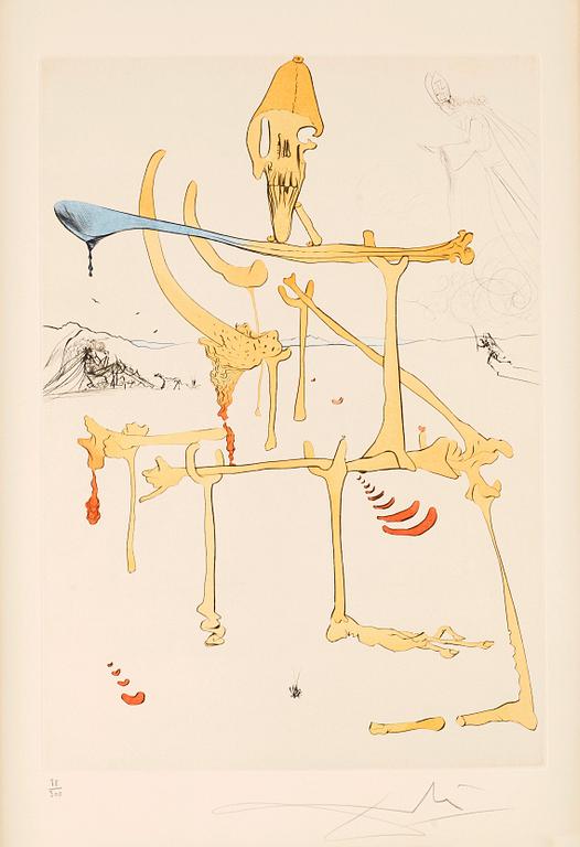 Salvador Dalí, "Quevedos visioner".