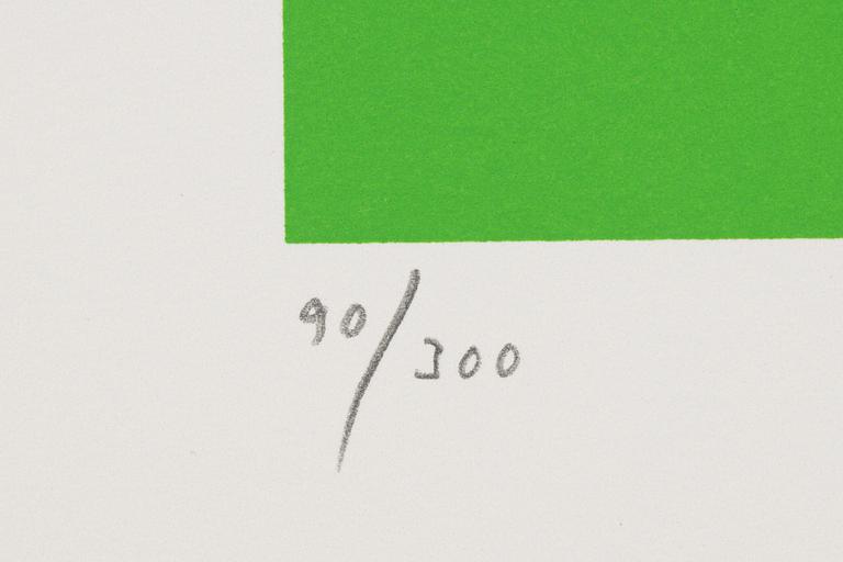 Owe Gustafsson, mapp med 4 färgserigrafier, signerade 90/300.