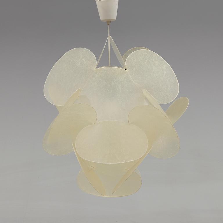 TAKLAMPA, glasfiber, 1900-talets andra hälft. Höjd ca 60 cm.