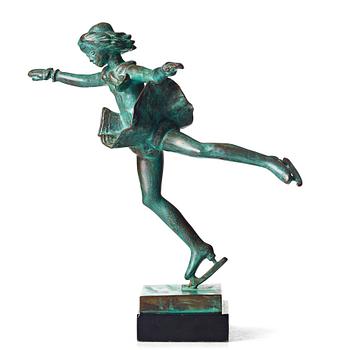 554. Carl Milles, "Skridskoprinsessan" (=The skater princess).