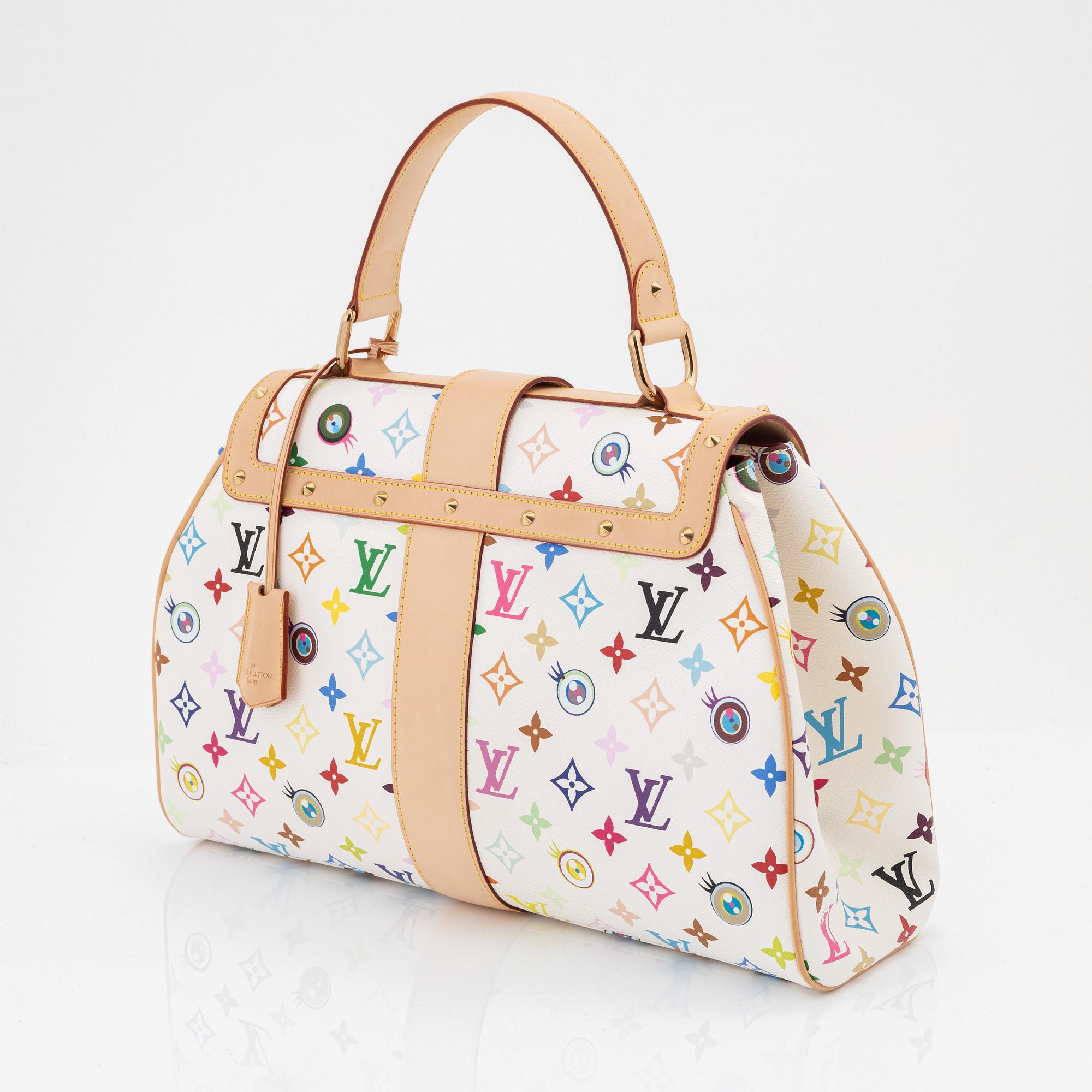 Louis Vuitton, väska, "Multicolor Murakami Eye Love You White", 2003.