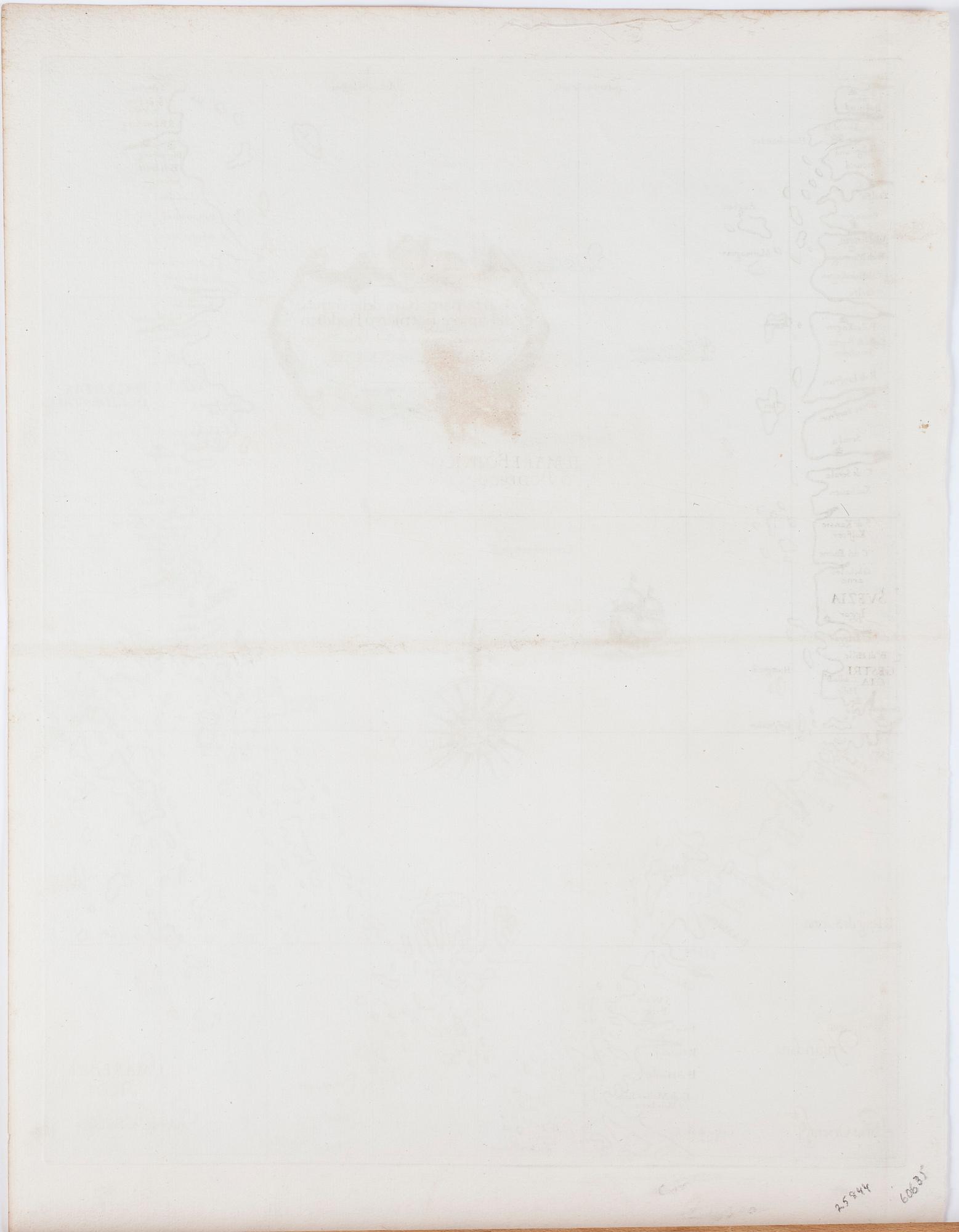 KARTA, Bottenviken, från Dell'Arcano del Mare av Sir Robert Dudley 1600-talets mitt.