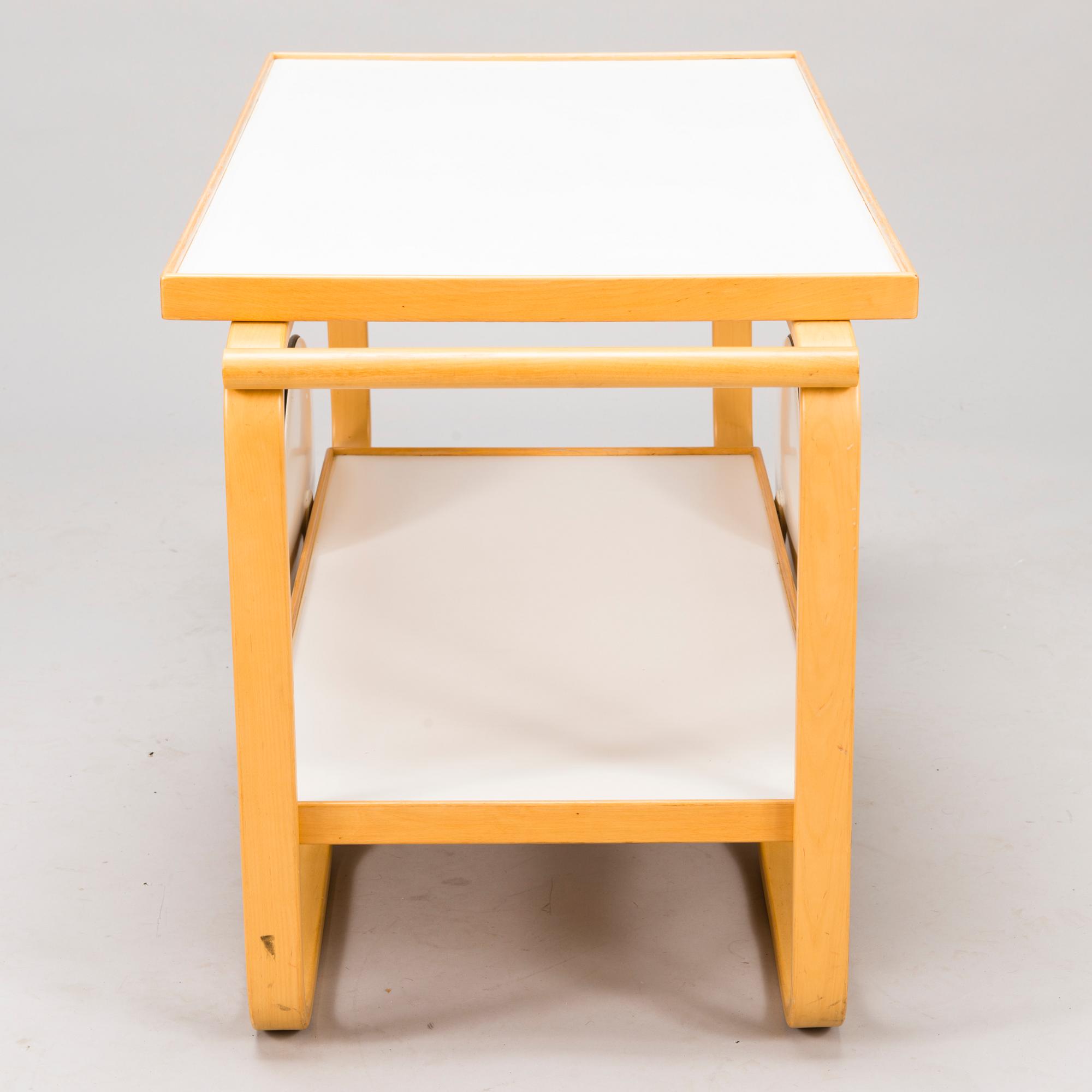 ALVAR AALTO, A mid-20th century tea trolley model 98 for Artek.