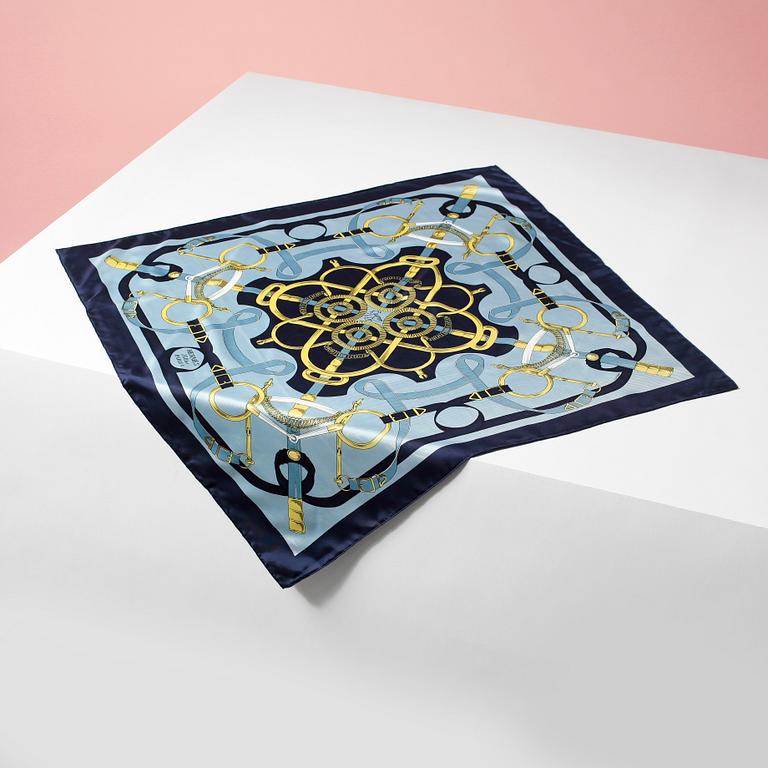 SCARF, "Sellier", Hermès.
