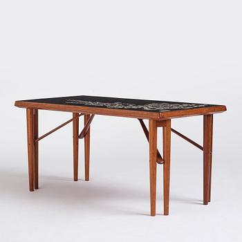 Erik Glemme, & Stig Åsberg, a Swedish Modern table, 1940-50s.