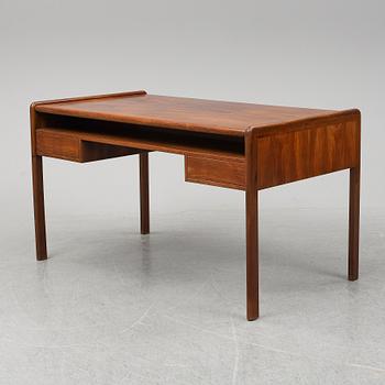 A mahogany desk, mid 20th Century.