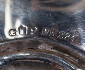 PARTI NYSILVER, 6 delar, Sverige/England 1900-tal.