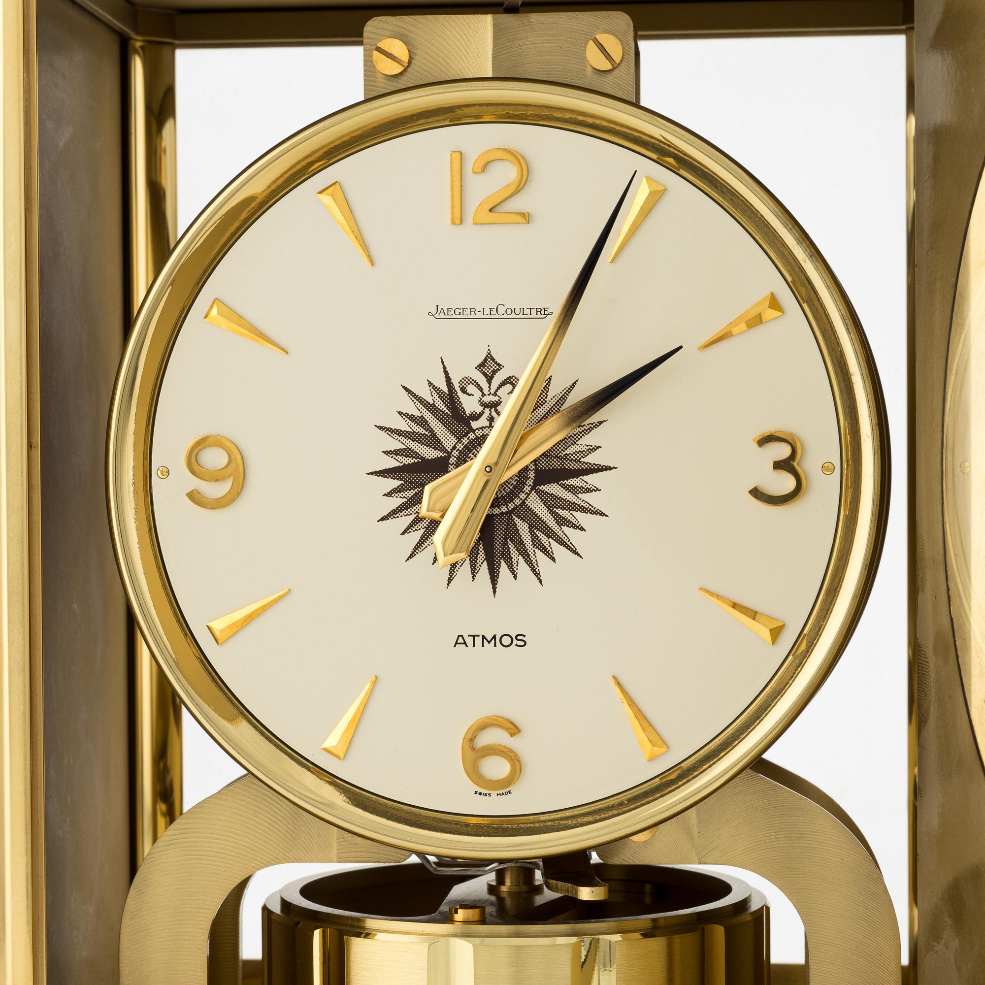 Jaeger-LeCoultre, Atmos, Feuille d'or, Sky Map, ca 1970.