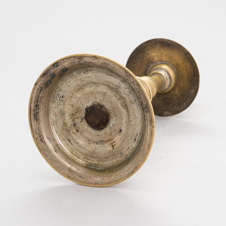 A candlesticks, possiblySpain latter half of 17th century.