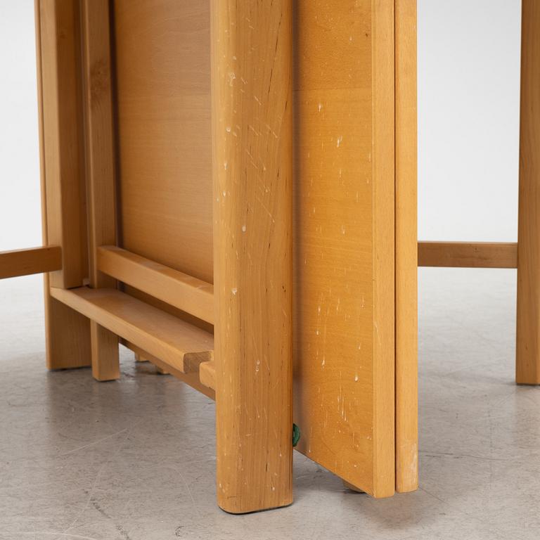 Bruno Mathsson, a 'Maria Flap' gate-leg table, Mathsson International, Värnamo.