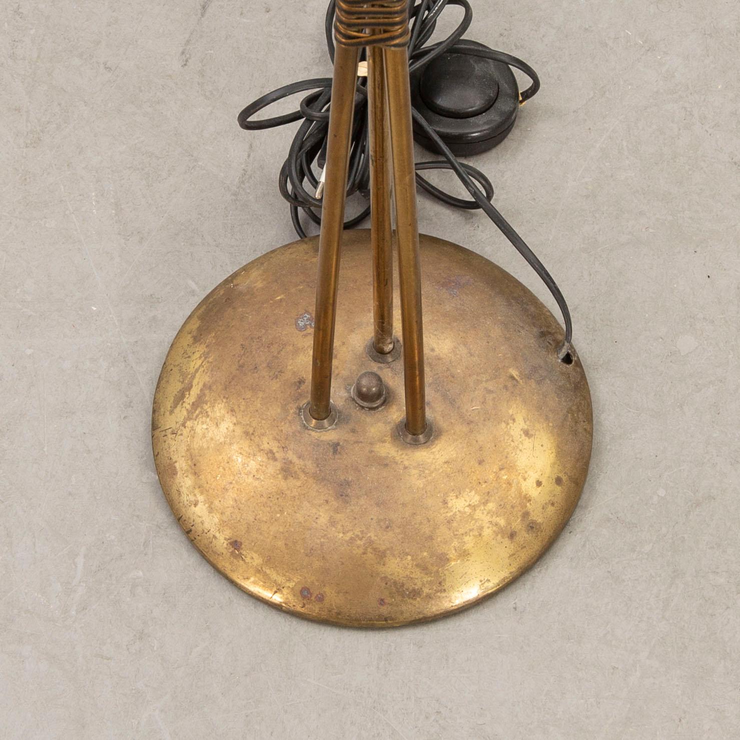 Floor lamp, 1950s, probably Italy.