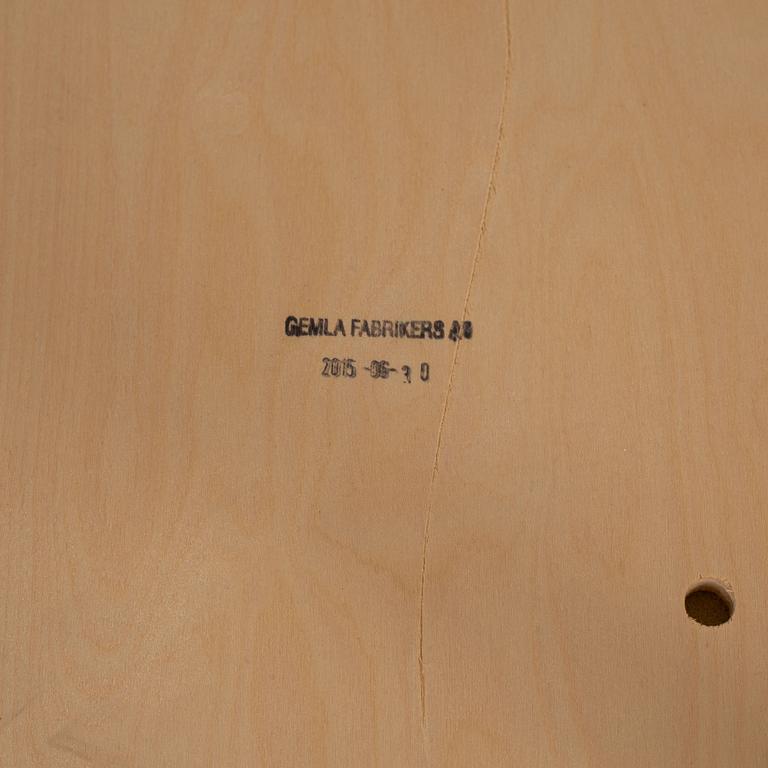 Front, armchairs, a pair, "Collage", Gemla, 2015.