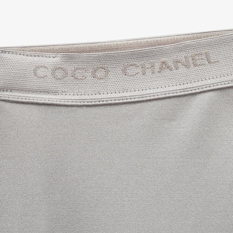 Chanel, tights/leggings, fransk storlek 34/38.