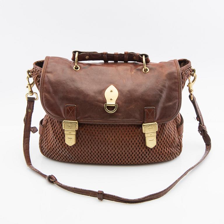 Mulberry, väska samt Filofax, vintage.