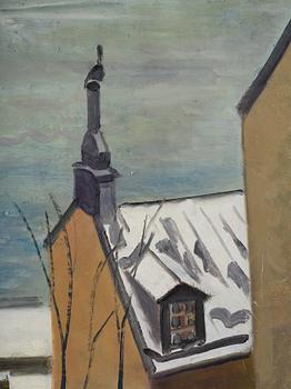 Max Marcus, "Kastellholmen, vinter".