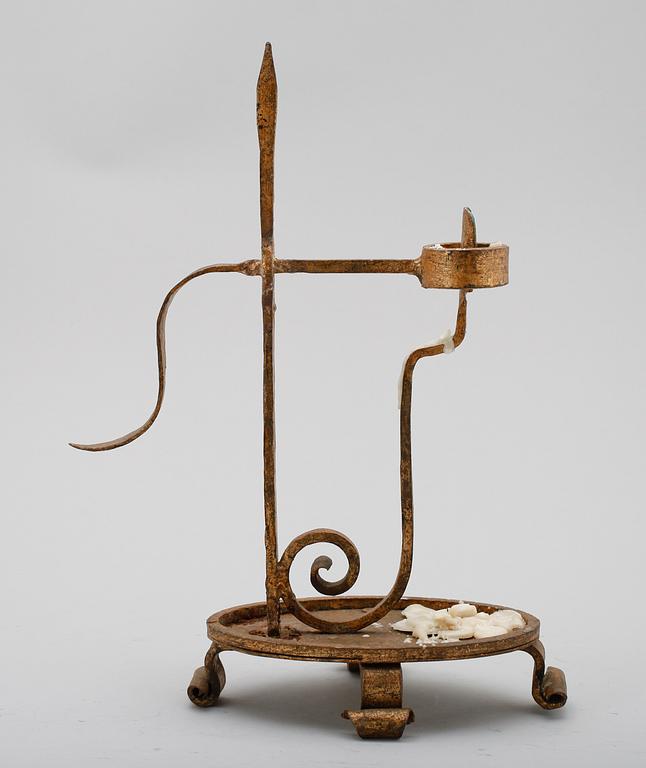 STUMPSTAKE, bronserat smide, 1800-tal.