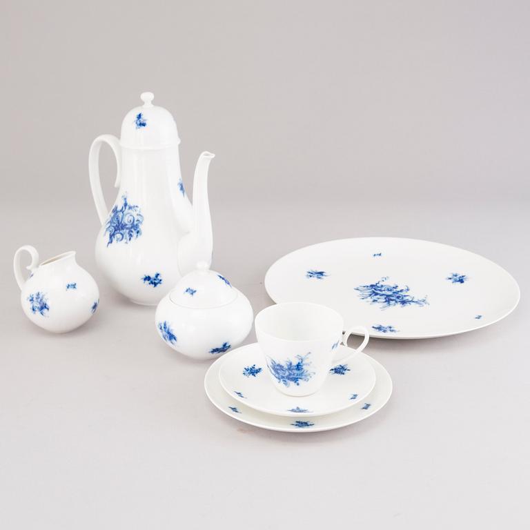 A 28-piece porcelain coffee set, Rosenthal, Germany.