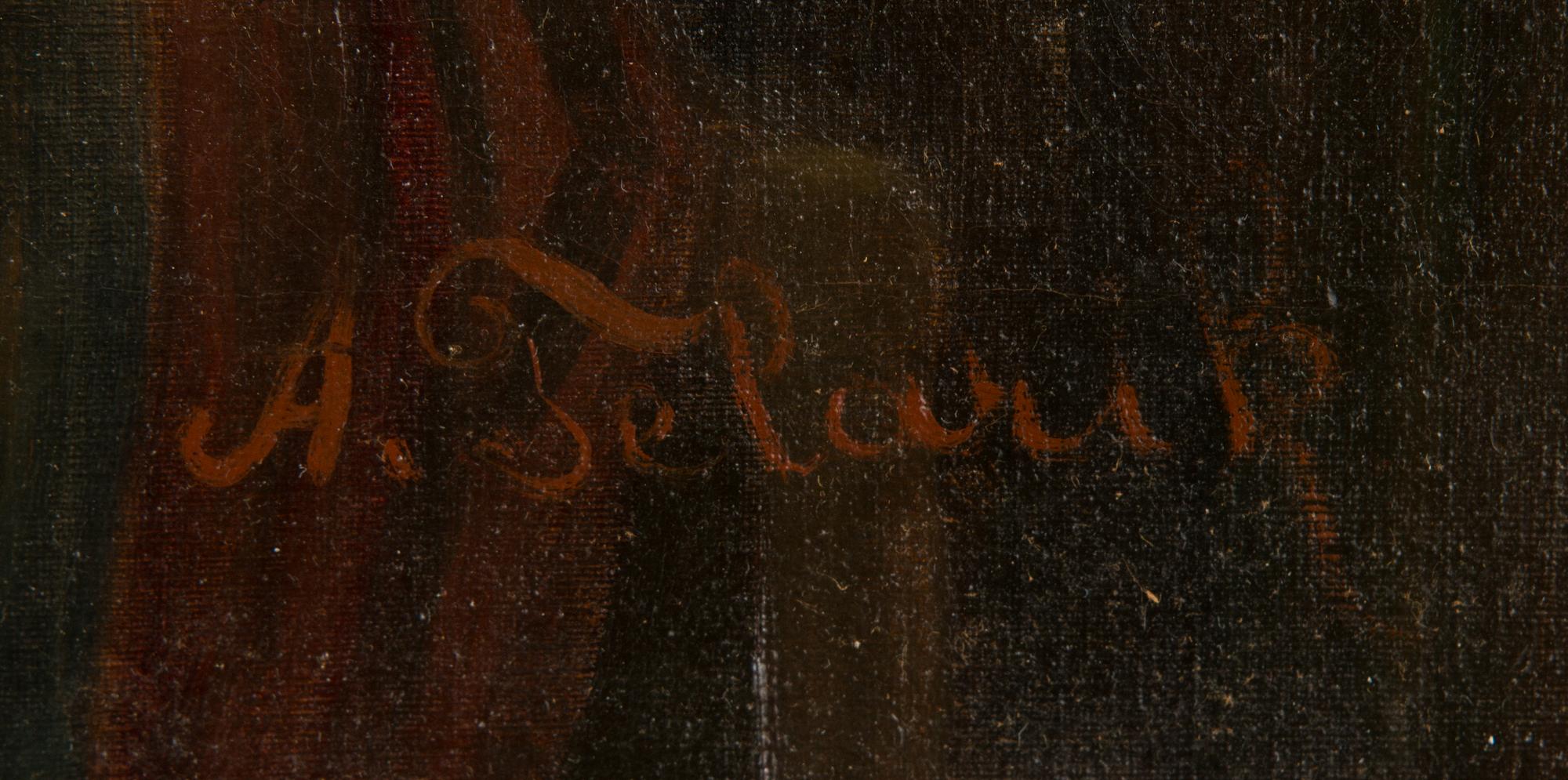 Alois Telarik, olja på duk, signerad.