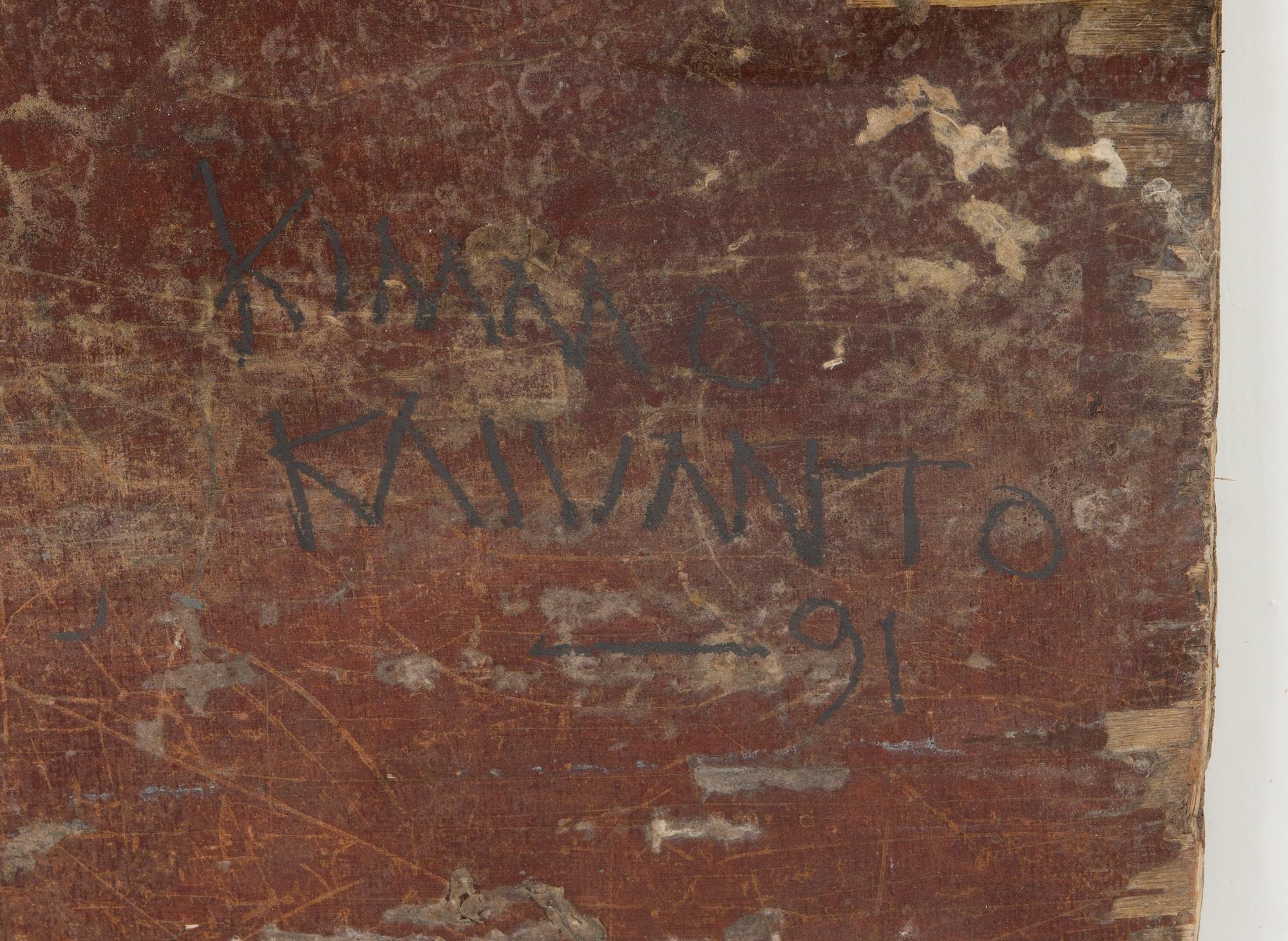 Kimmo Kaivanto, "Erkännande".