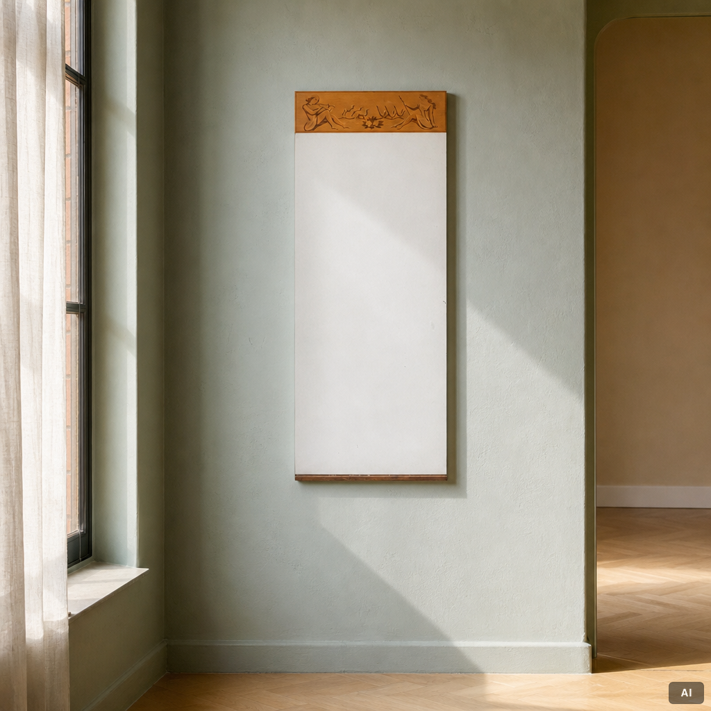 A 1920's/30's mirror.