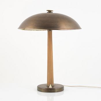 Erik Tidstrand, a table lamp model "29595", Nordiska Kompaniet, 1930s.