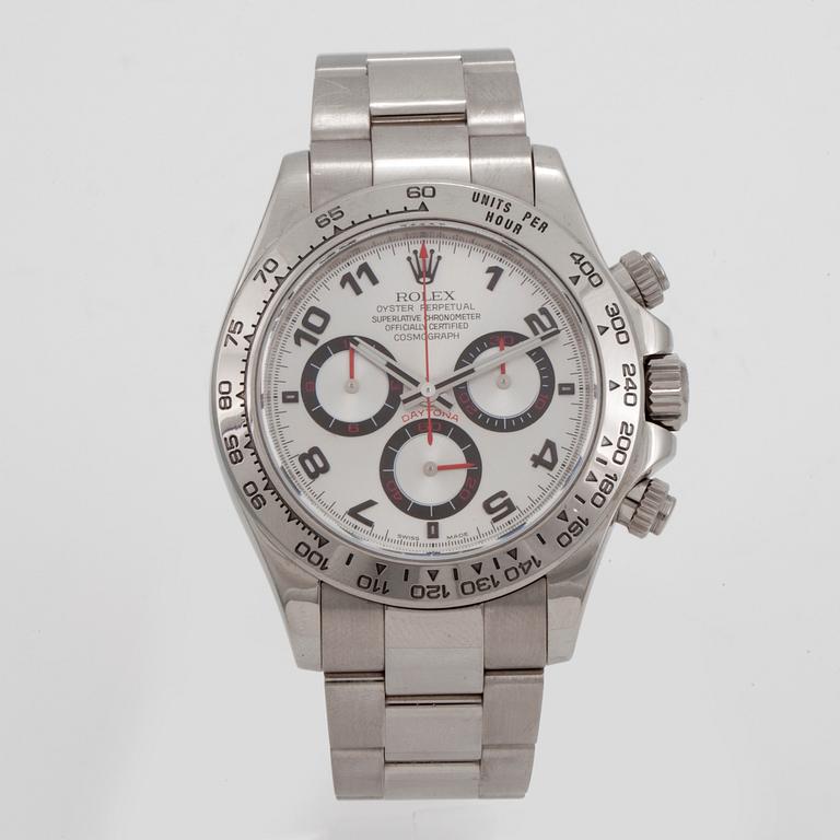 ROLEX, Oyster Perpetual, Chronometer, Daytona, chronograph, wristwatch, 39 mm,