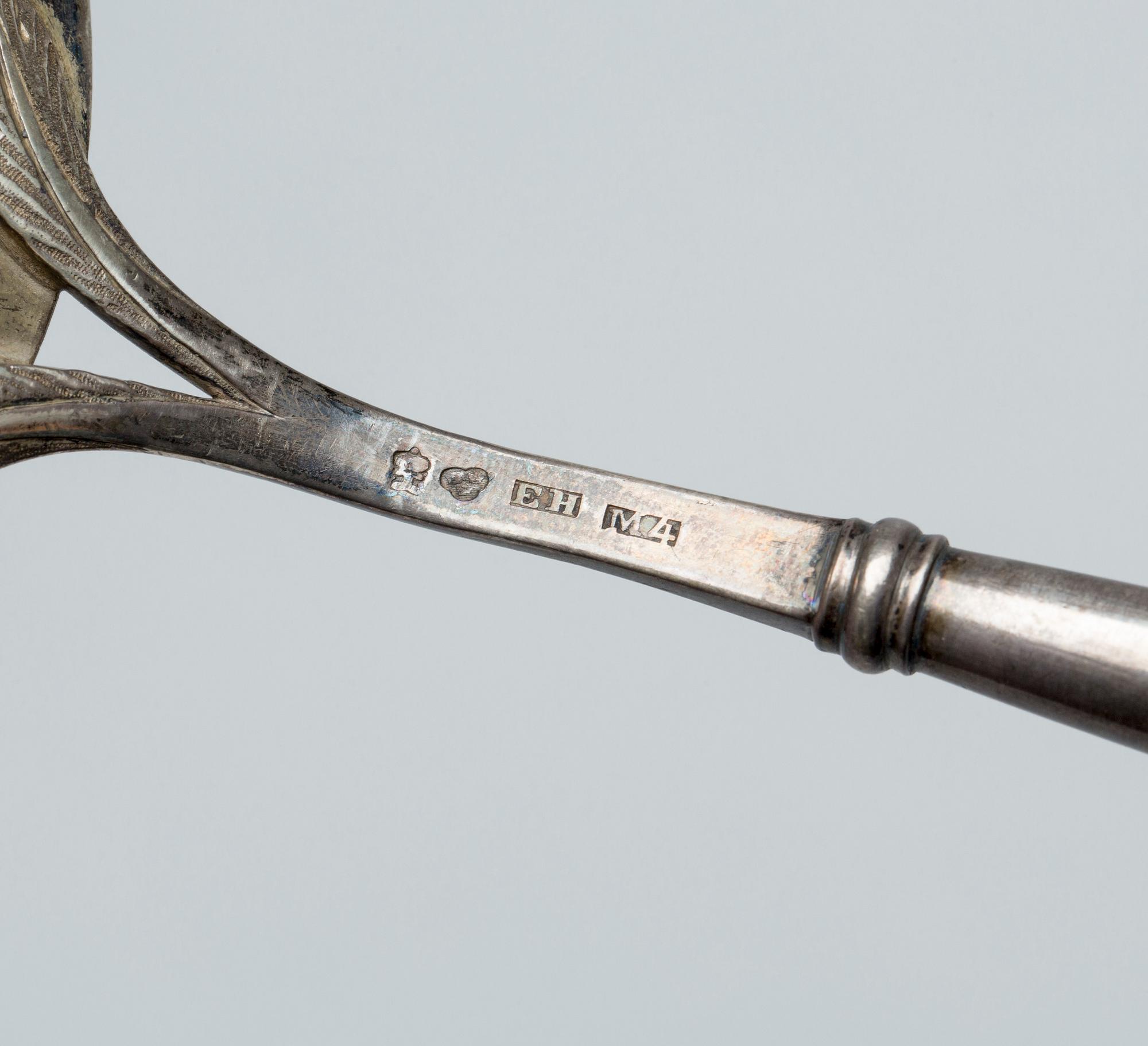 BÅLSLEV, silver, Emanuel Holmberg Karlskrona 1842.