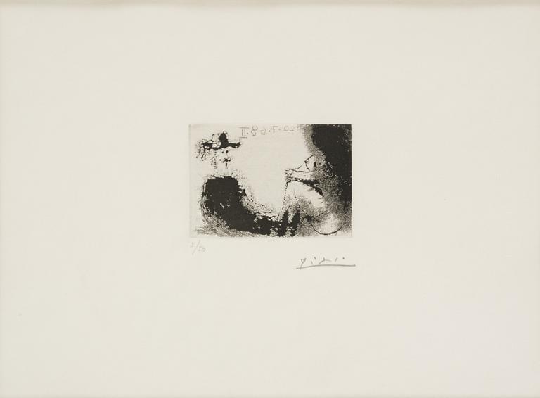 Pablo Picasso, "La Célestine de Fernando Rojas" ur "Séries 347".
