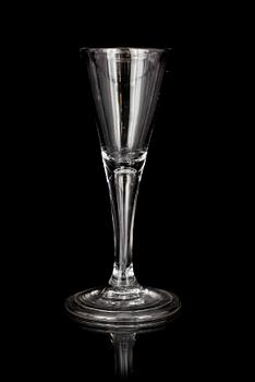 SPETSGLAS, 6 st snarlika, 1700-tal.