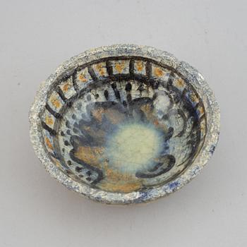 Isaac Grünewald. A stoneware bowl made for Rörstrand, signed and dated R Grünewald -45.