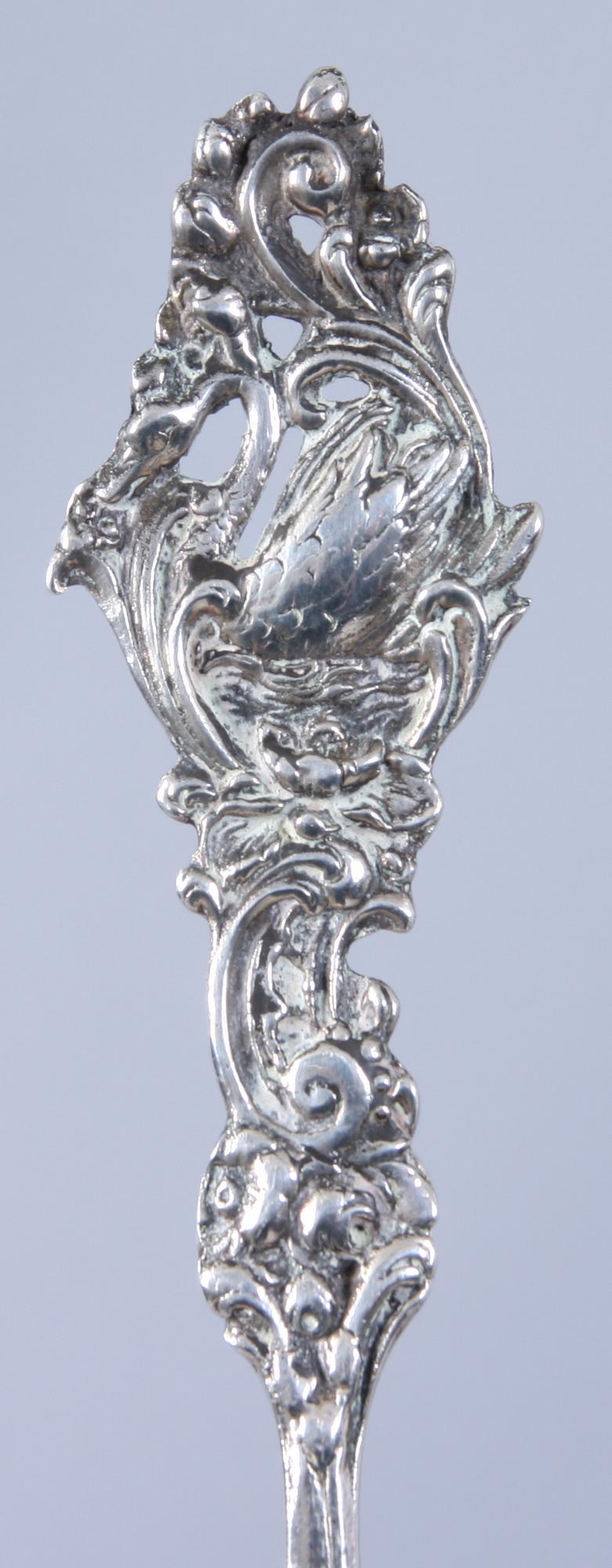 PRYDNADSSKED, silver, rokokostil, Stockholm, 1973.