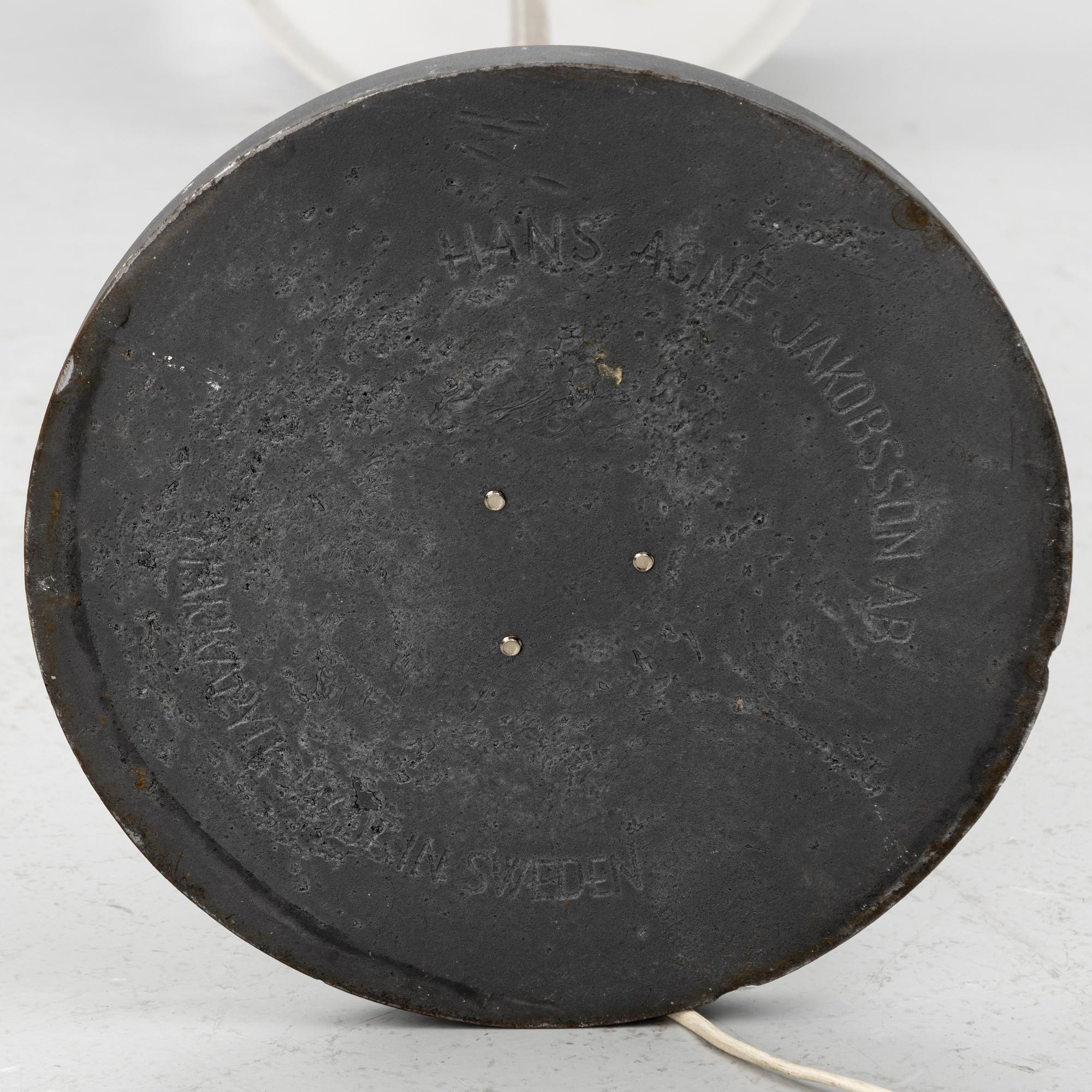 Hans-Agne Jakobsson, a model G 103 floor lamp, Hans-Agne Jakobsson AB, Markaryd, Sweden, later part of the 20th century.