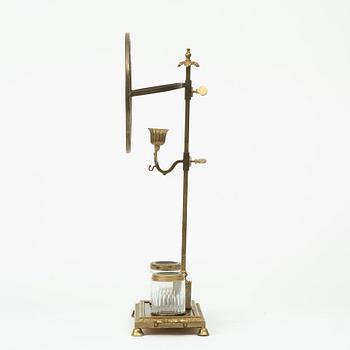 Miracle lamp with writing set, Moscow, Russia, around 1830.