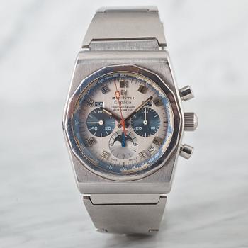 87. ZENITH, "Espada", Chronograph, armbandsur, 38 mm,