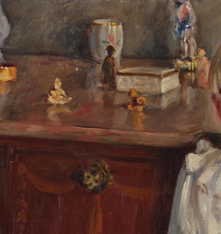 Louis Sparre, Nuori poika.