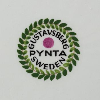 STIG LINDBERG, tallrikar, 8 st, "Pynta", Gustavsberg. I produktion 1962-1965.