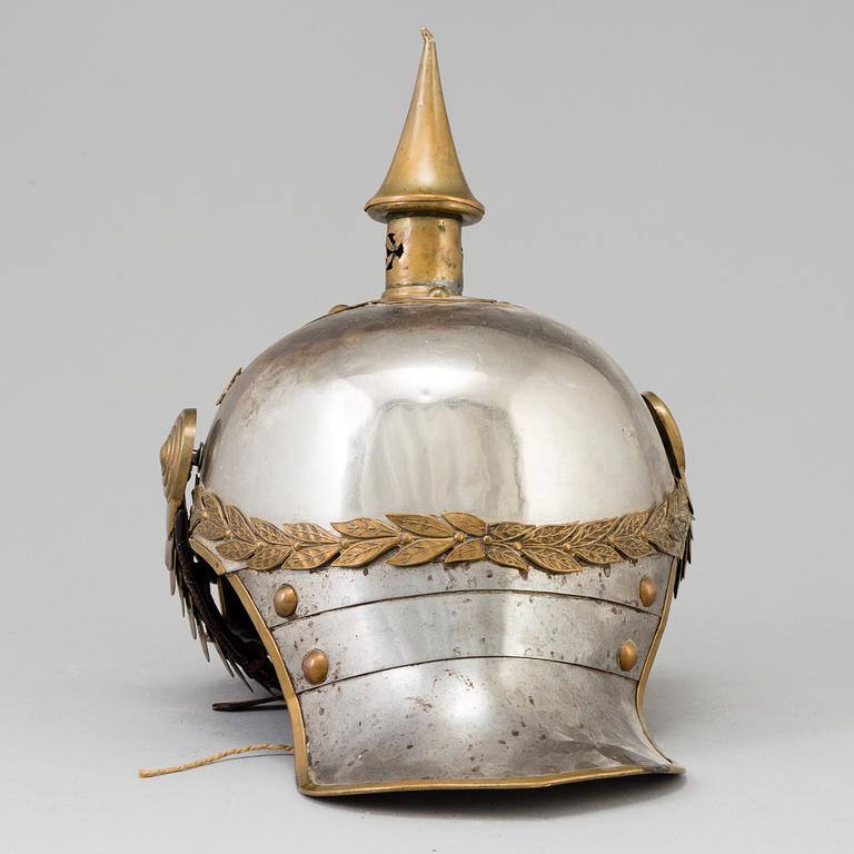A Swedish Royal cavalry helmet  m/1879-1900-1928, early 20th century.