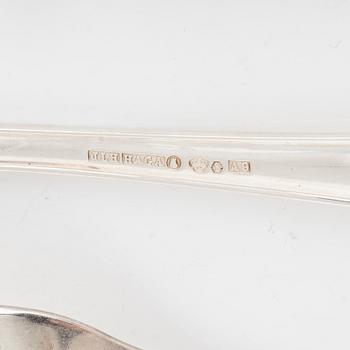 Cutlery service, silver, 95 pieces, model "Haga", Skandia/Hultman, Stockholm, various years between 1937-1957.