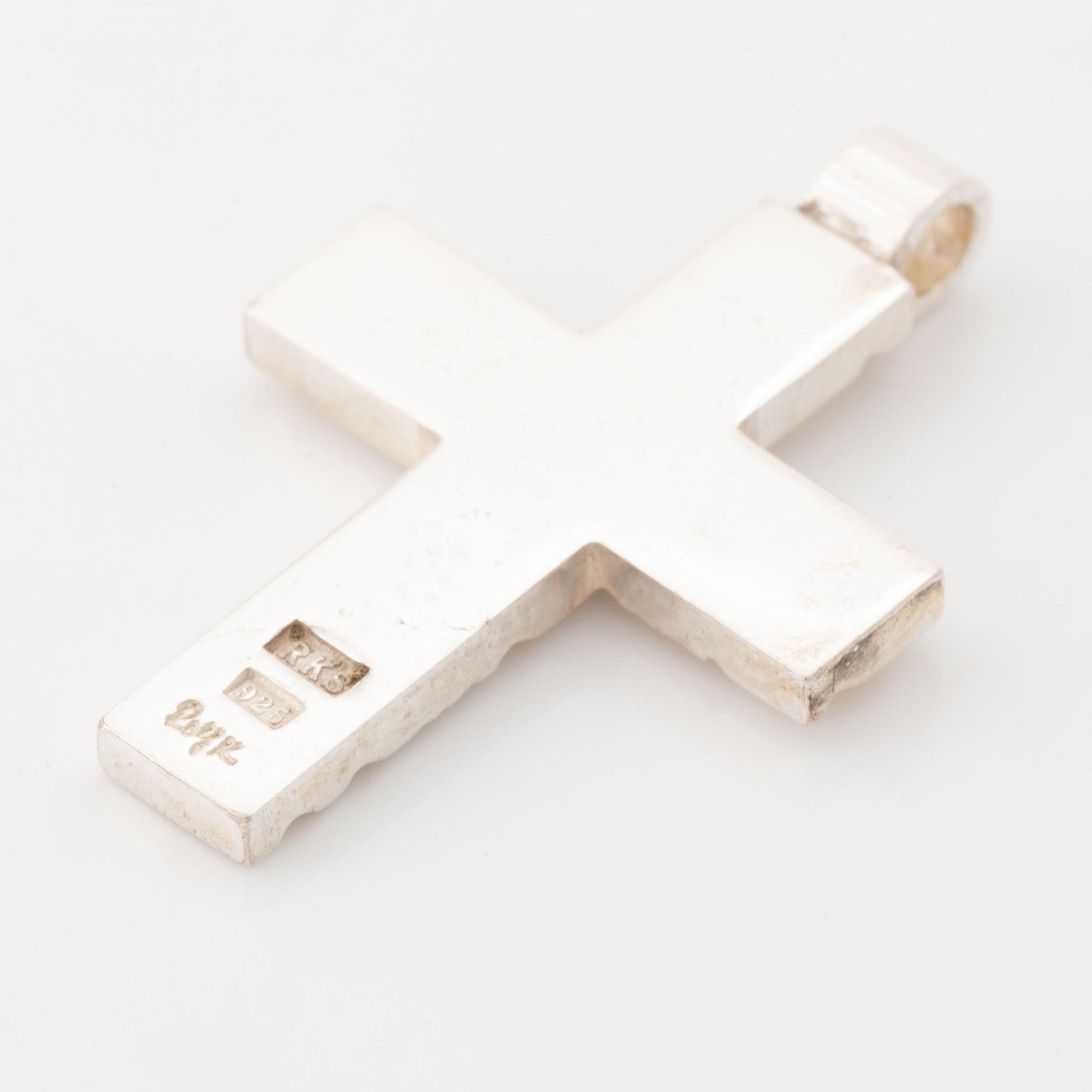 Rolf Karlsson a silver cross.