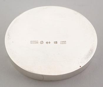 DOSA, silver och förgyllt silver, lapis lazuli, 1979.