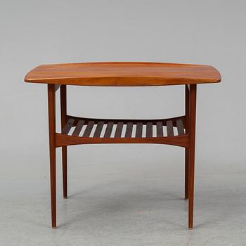 A teak coffee table, France & Daverkosen, Denmark.